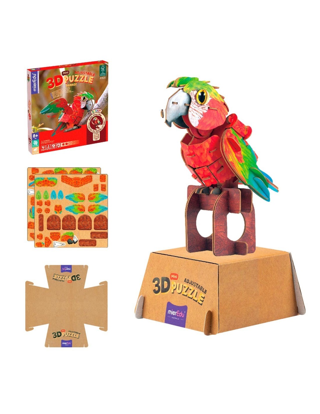 Puzzle 3D Loro